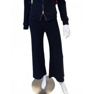 NEW RED HAUTE women's wide leg pant in black